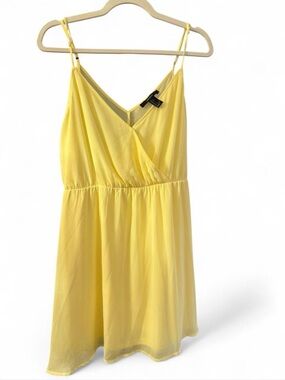 ✨9/29 - Will Be Donated✨ Sunshine Yellow Babydoll Dress Large